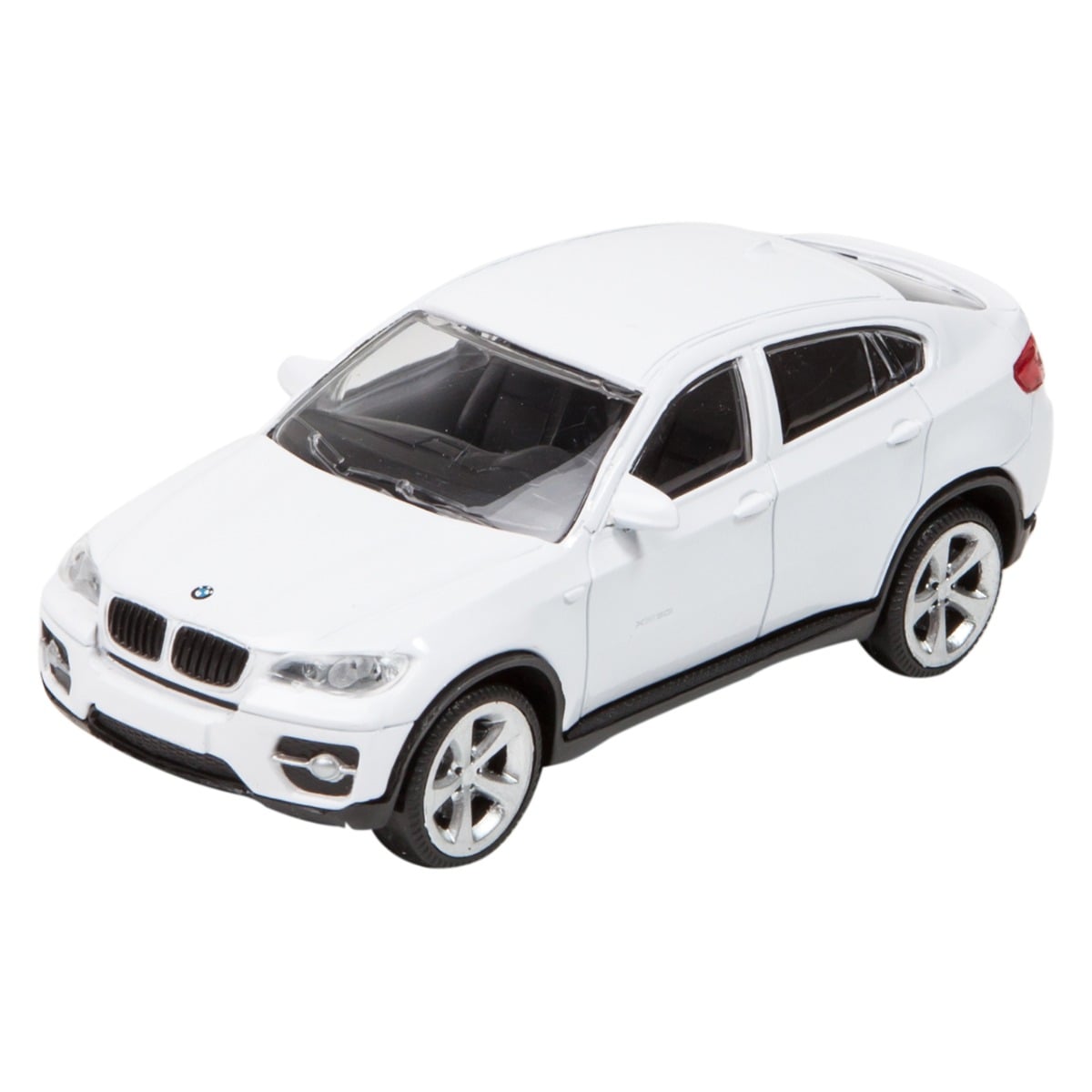Mașinuță Rastar BMW X6 1:43 Alb - Metalică