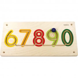 Aplicație Perete Numere 6-9 Beleduc cu Labirint