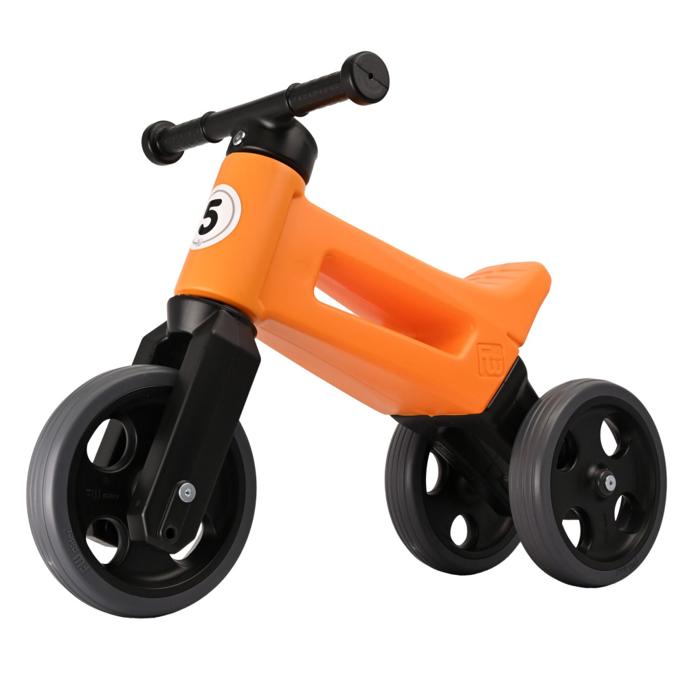 Funny Wheels Rider Sport Tricicleta Portocaliu 2-in-1