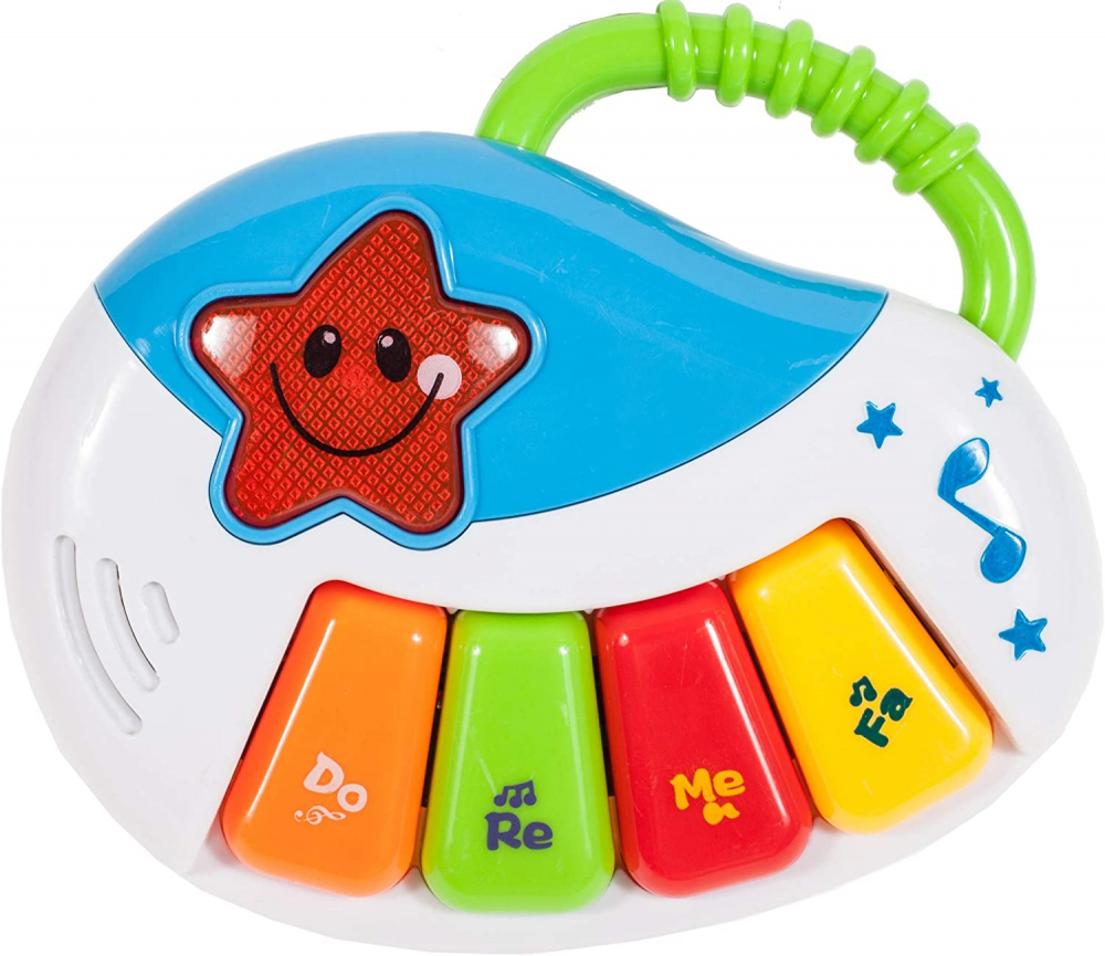 Antepremergator MalPlay Educativ cu Pian si Tabla - imagine 8