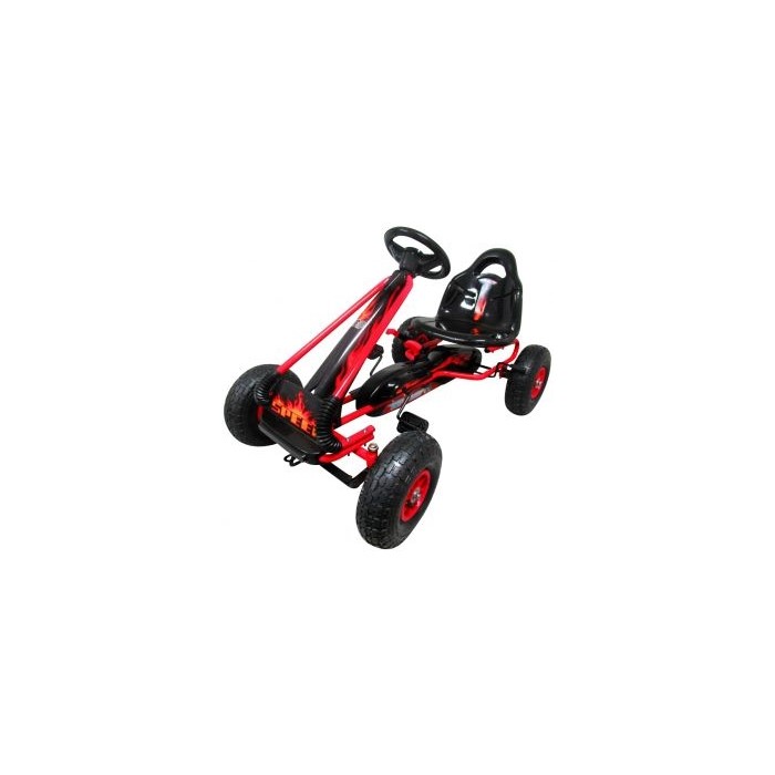 Kart Pedale R-Sport G3 Roșu | 3-6 Ani