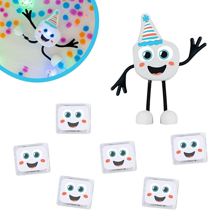 Glo Pals Set Jucării Senzoriale Luminoase pentru Baie - imagine 8