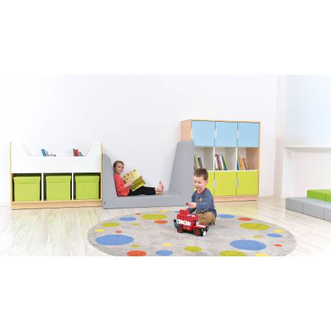 Saltea Gri Moje Bambino pentru Dulap Quadro Casuta - imagine 5