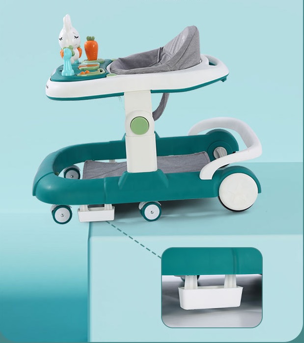 Premergator Little Mom Pink Rabbit Pliabil - imagine 5