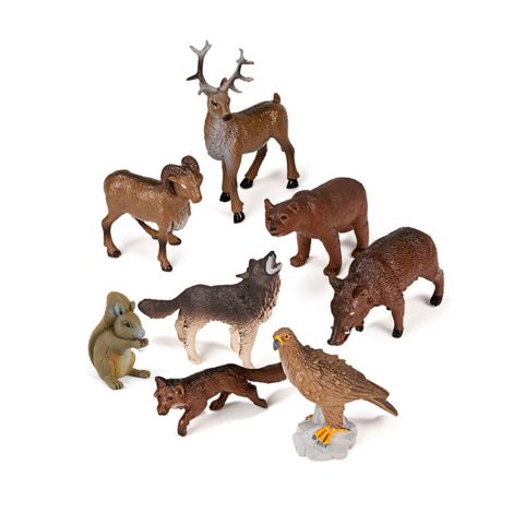 Set 8 Figurine Animale Pădure Miniland