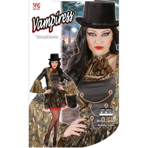 Costum Vampirita Gotica Sexy | Brand Widmann - imagine 2