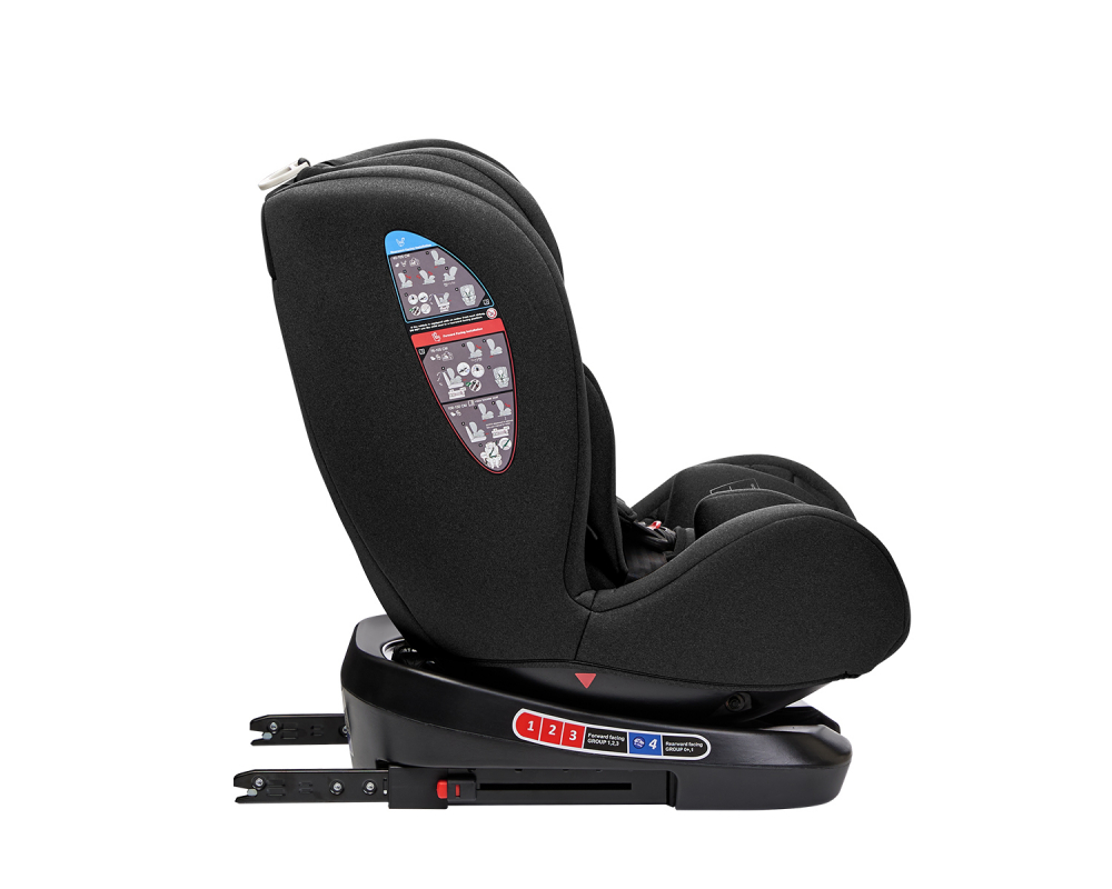 Kikkaboo i-Trip Black - Scaun Auto Isofix 360° Rotativ - imagine 2