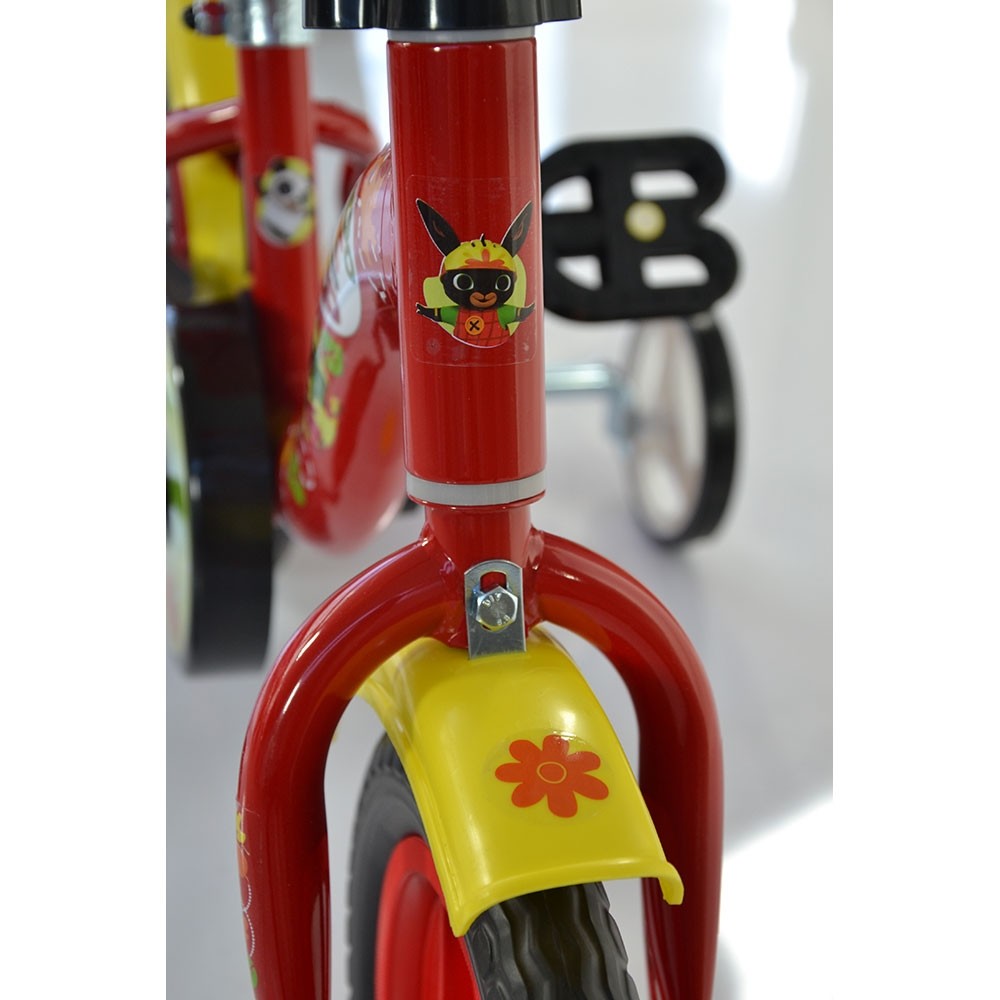 Bicicleta Dino Bikes Bing 10 inch, cu roti ajutatoare - imagine 9
