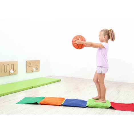 Saltea Moje Bambino cu 5 Buzunare pentru Stimulare Senzorială - imagine 4