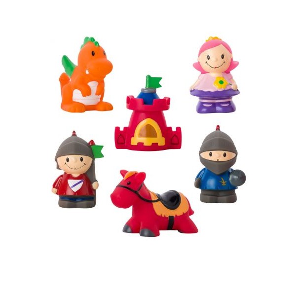 Set 6 Jucării Baie Saro baby - Personaje Povești