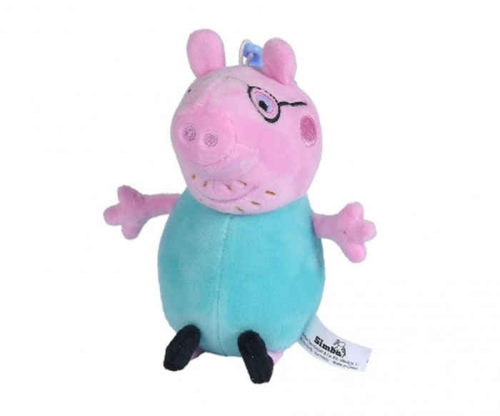 Breloc Plus Daddy Pig 10cm Simba