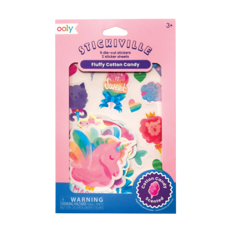 Abtibilduri parfumate Ooly Cotton Candy