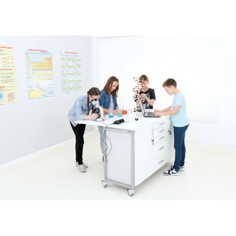 Dulap Mobil Laborator Moje Bambino cu Blat Pliabil - imagine 18
