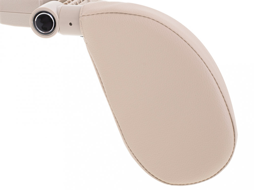 Suport Tetiera Auto Ikonka | Piele Ecologică Beige - imagine 11