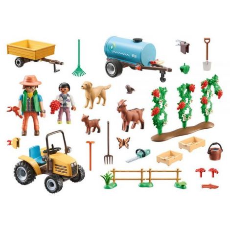 Playmobil Tractor cu Remorcă și Cisternă - imagine 6