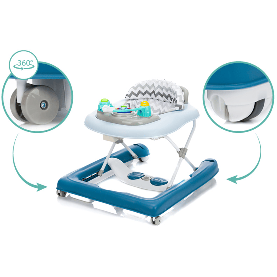 Premergator Fillikid Zig Zag Blue, de la 6 luni - imagine 4