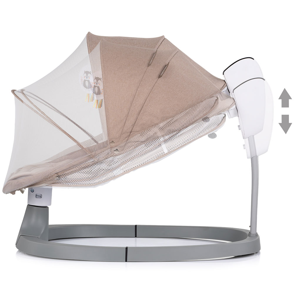 Leagan Electric Chipolino cu Telecomanda - Tiramisu - imagine 3
