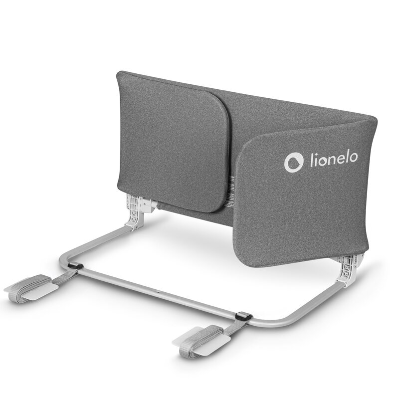 Bariera Protectie Lionelo Lora XL, Gri, Siguranta - imagine 3