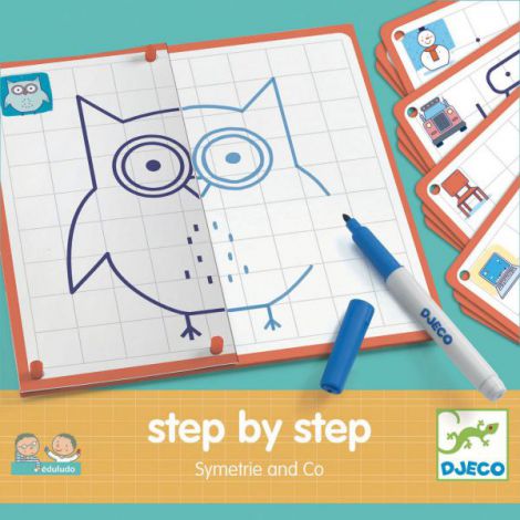 Set Djeco Simetrie - Învață Desenul