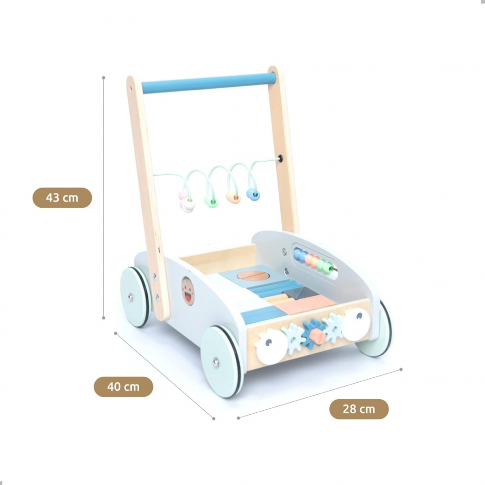 Premergator Lemn Umu Toys, Multifuncțional - imagine 4
