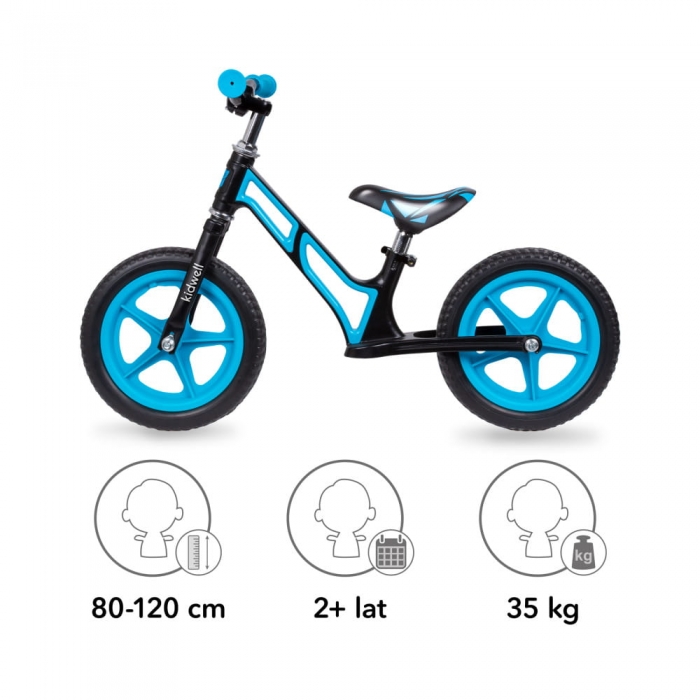 Bicicleta Kidwell Comet 12" Mg, Fără Pedale - imagine 3