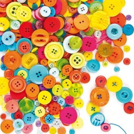 Nasturi Colorati Baker Ross, 475 gr, Set Creativ