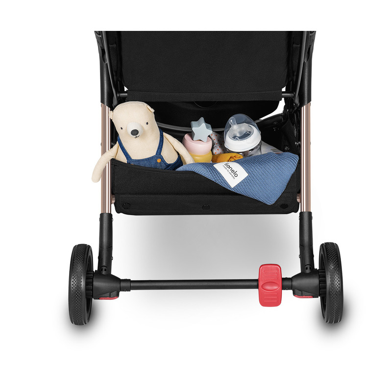 Lionelo Julie One Carucior Compact, 0-22kg, Negru-Auriu - imagine 2