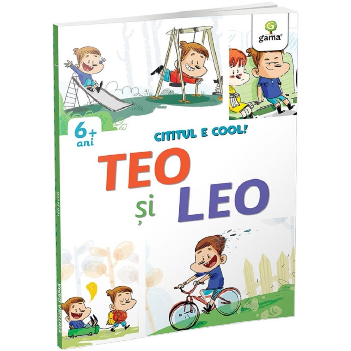 Teo și Leo - Cititul e cool | Sara Stangherlin | Gama