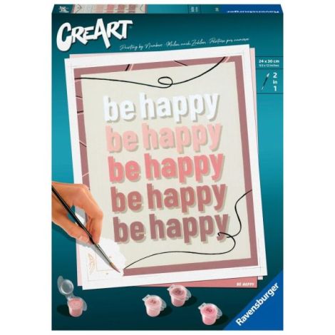 Ravensburger CreArt Pictură Relaxare Be Happy