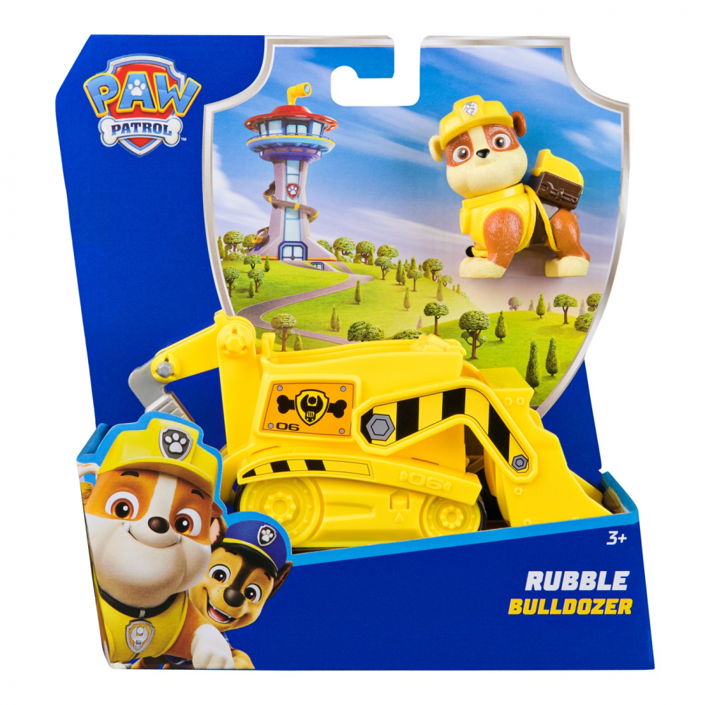 Paw Patrol Rubble & Buldozer Spin Master