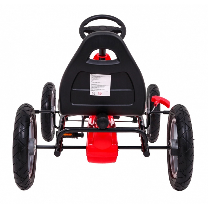 Gokart Star Rosu - Kart Pedale 3+ Ani - imagine 6