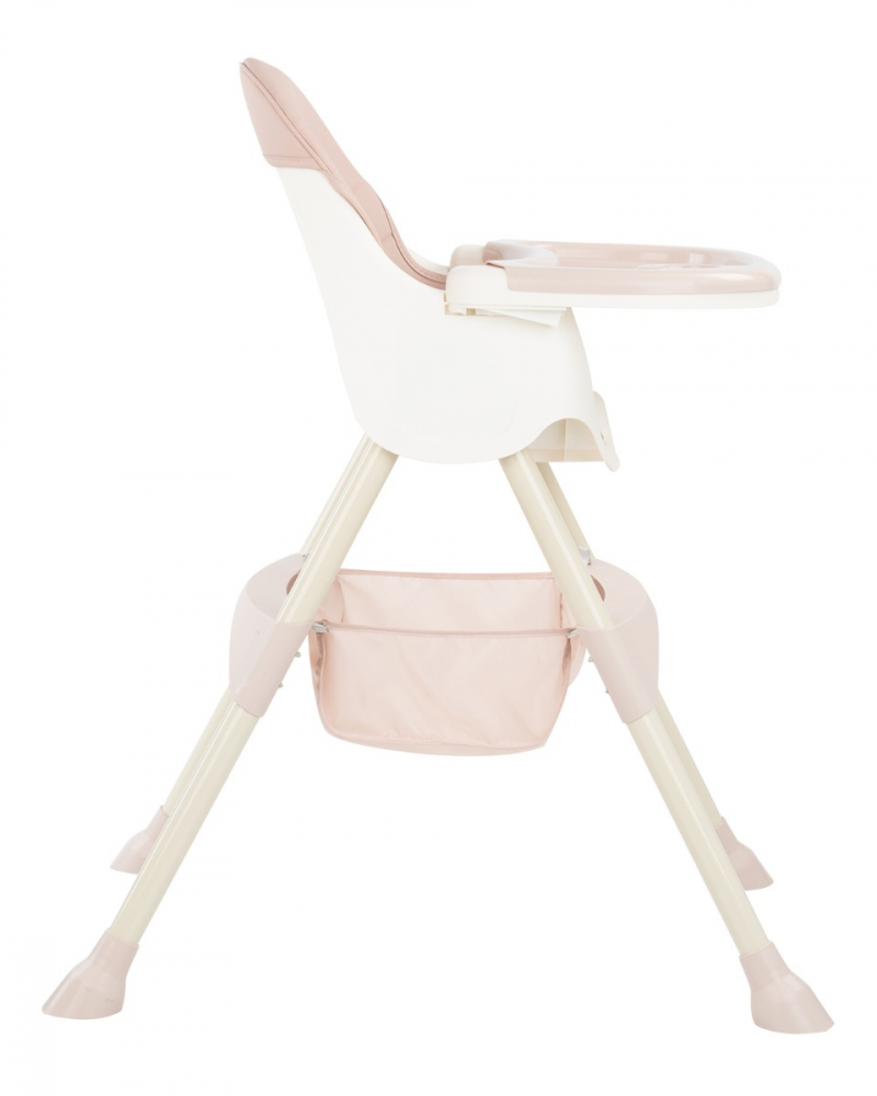 Scaun de masă KikkaBoo 2 în 1 Brie Pink, Pliabil - imagine 2