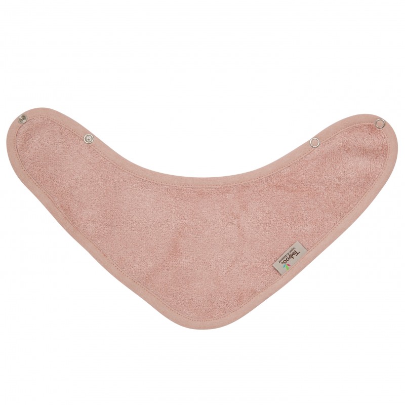 Bavetă Bandana Bambus Misty Roze Timboo