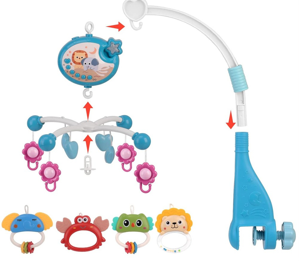 Carusel Muzical Proiector Blue | Sfera Zabawek - imagine 5