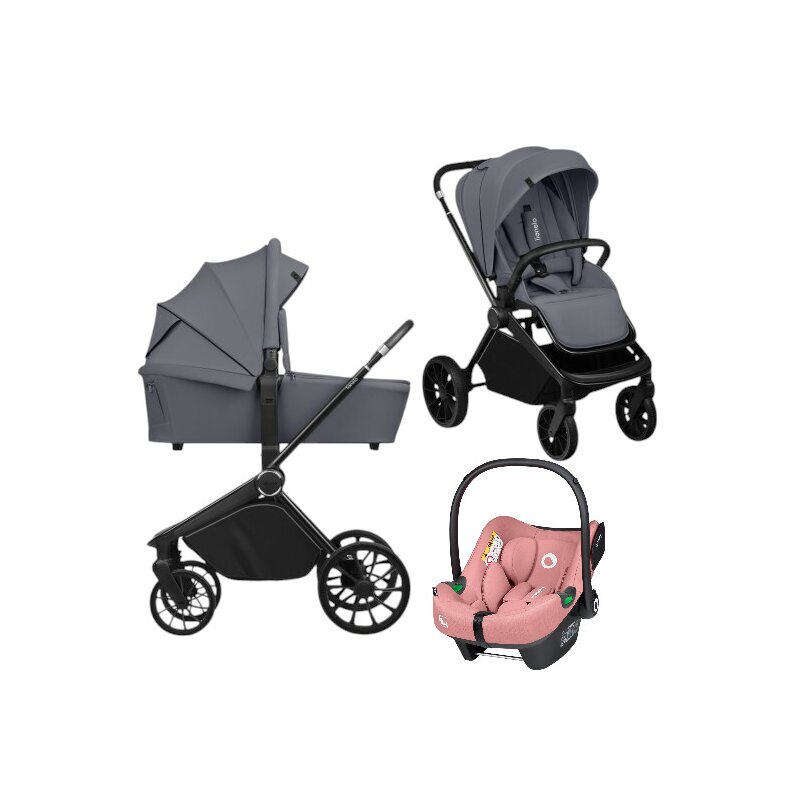 Lionelo Mika Plus 3-in-1 Carucior Premium ADAC