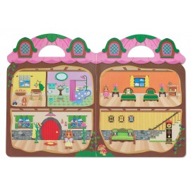 Abtibilduri pufoase Melissa & Doug - Casuta Veveritelor - imagine 2