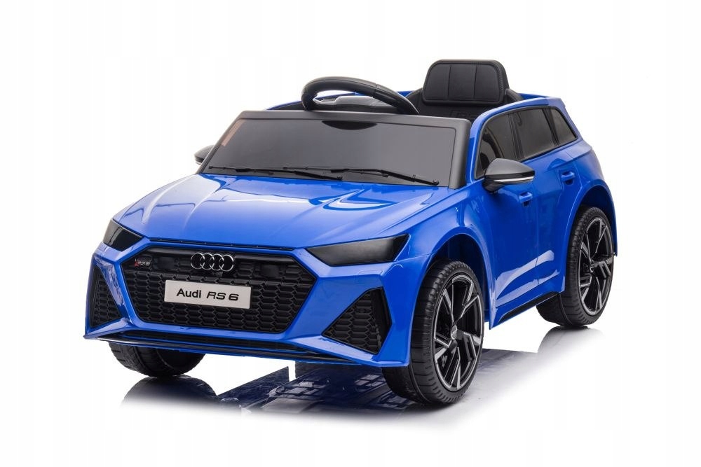 Mașinuță Electrică Audi RS6 Blue | 2 Motoare 45W - imagine 2