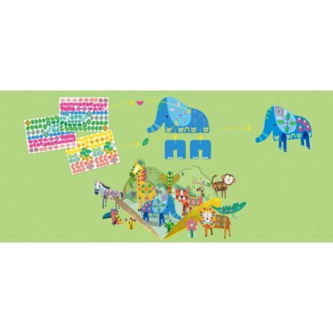 Avenir Stick N Play Safari - Joc 3D Creativ - imagine 3