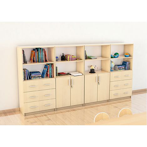 Set mobilier școlar Expo 4 Moje Bambino mesteacan - imagine 3
