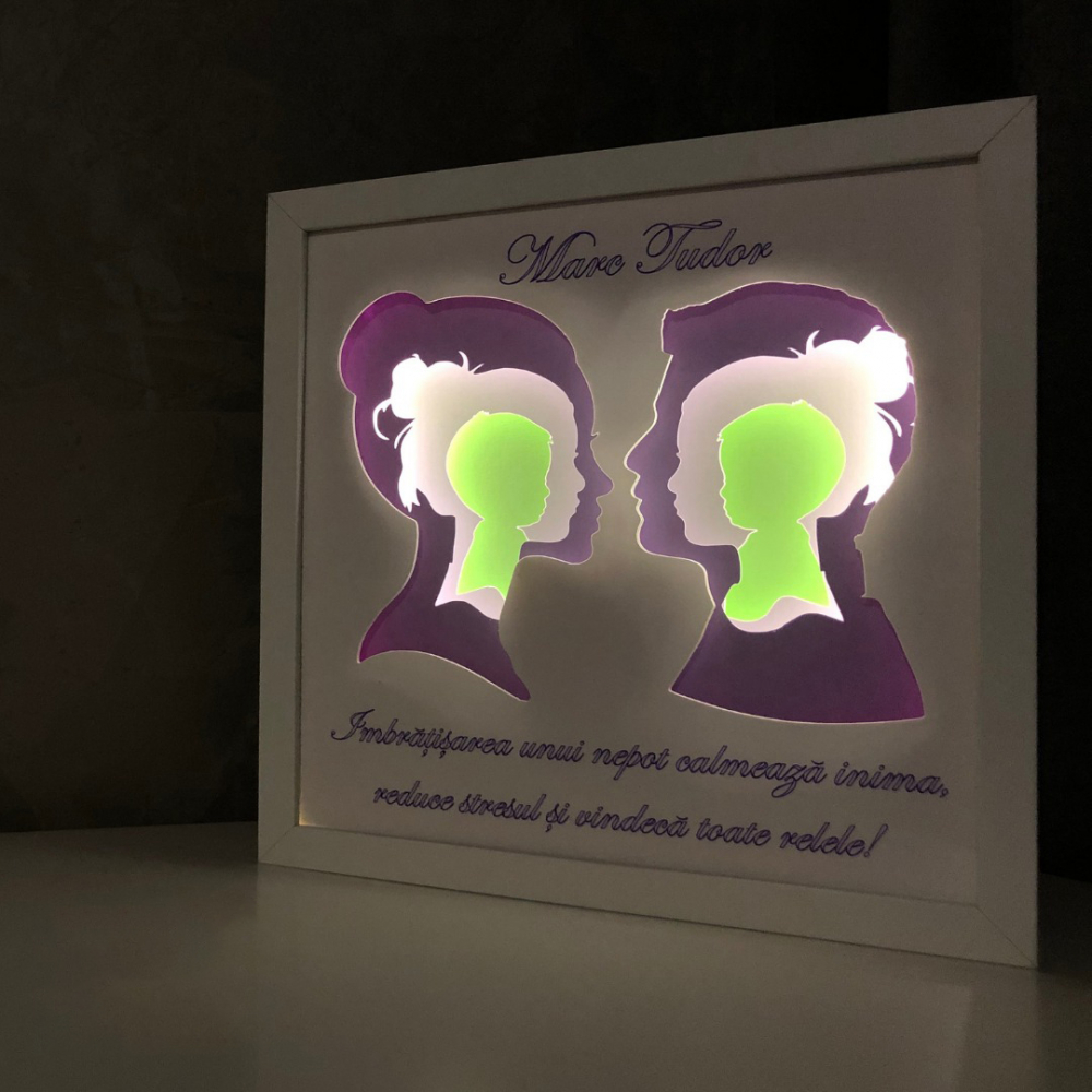 Tablou Luminos Bunici 011 Noorhandmadeatelier