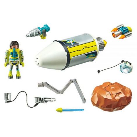 Playmobil Distrugător de Meteoriți Jucărie Spațială - imagine 6
