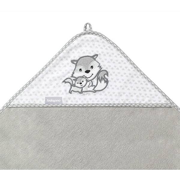 Prosop Babyono cu gluga, bambus 100x100 cm