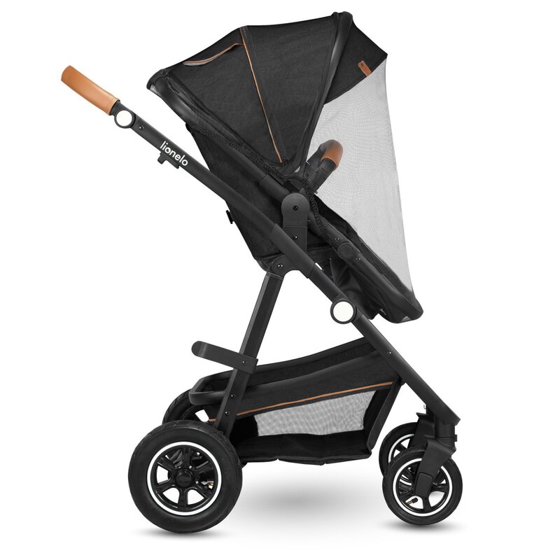 Carucior Lionelo Amber 2in1 Gri Cadru Aluminiu - imagine 6