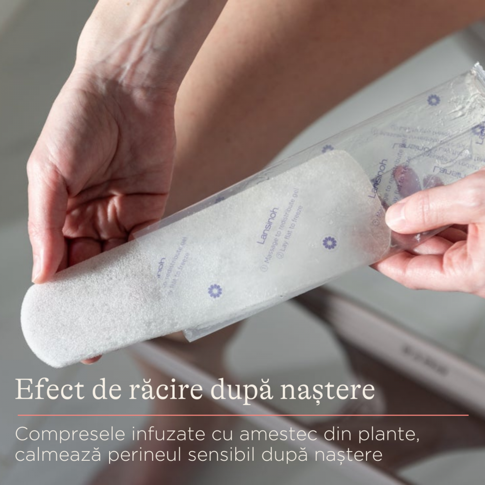 Compresa Perineală Lansinoh 8 Bucăți - Confort Imediat