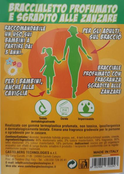 Brățară Antitantari Copii Mov Perfect Medical