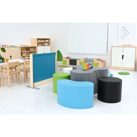 Set Masa si Scaune Puf Moje Bambino | Gradinita - imagine 4