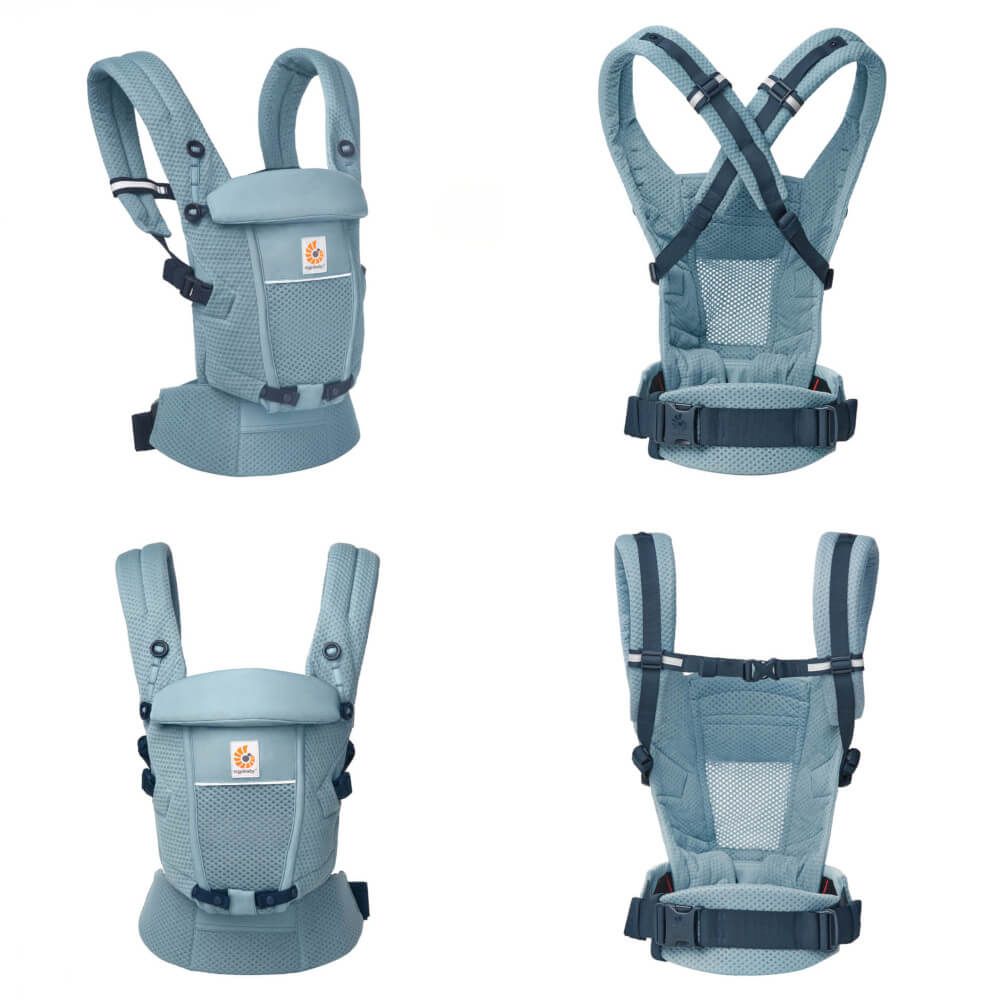 Marsupiu Ergobaby Adapt Soft Flex Mesh, Slate Blue