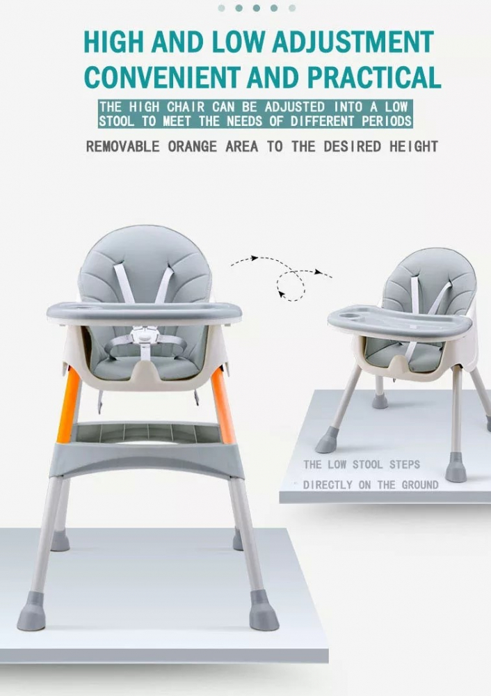 Little Mom Dinner - Scaun masa transformabil pentru copii - imagine 3