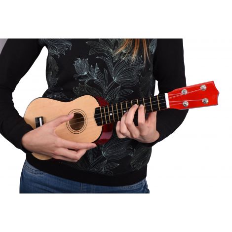 Ukulele Goki pentru Copii, 4 Corzi, Lemn, 4 Ani+ - imagine 4