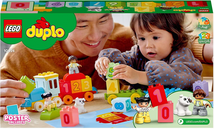 LEGO DUPLO Primul Tren cu Numere 10954